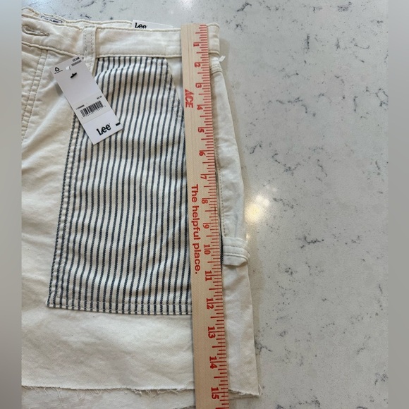 LEE WOMEN'S HIGH RISE CARPENTER SHORT Size 30 NEW - Picture 15 of 16